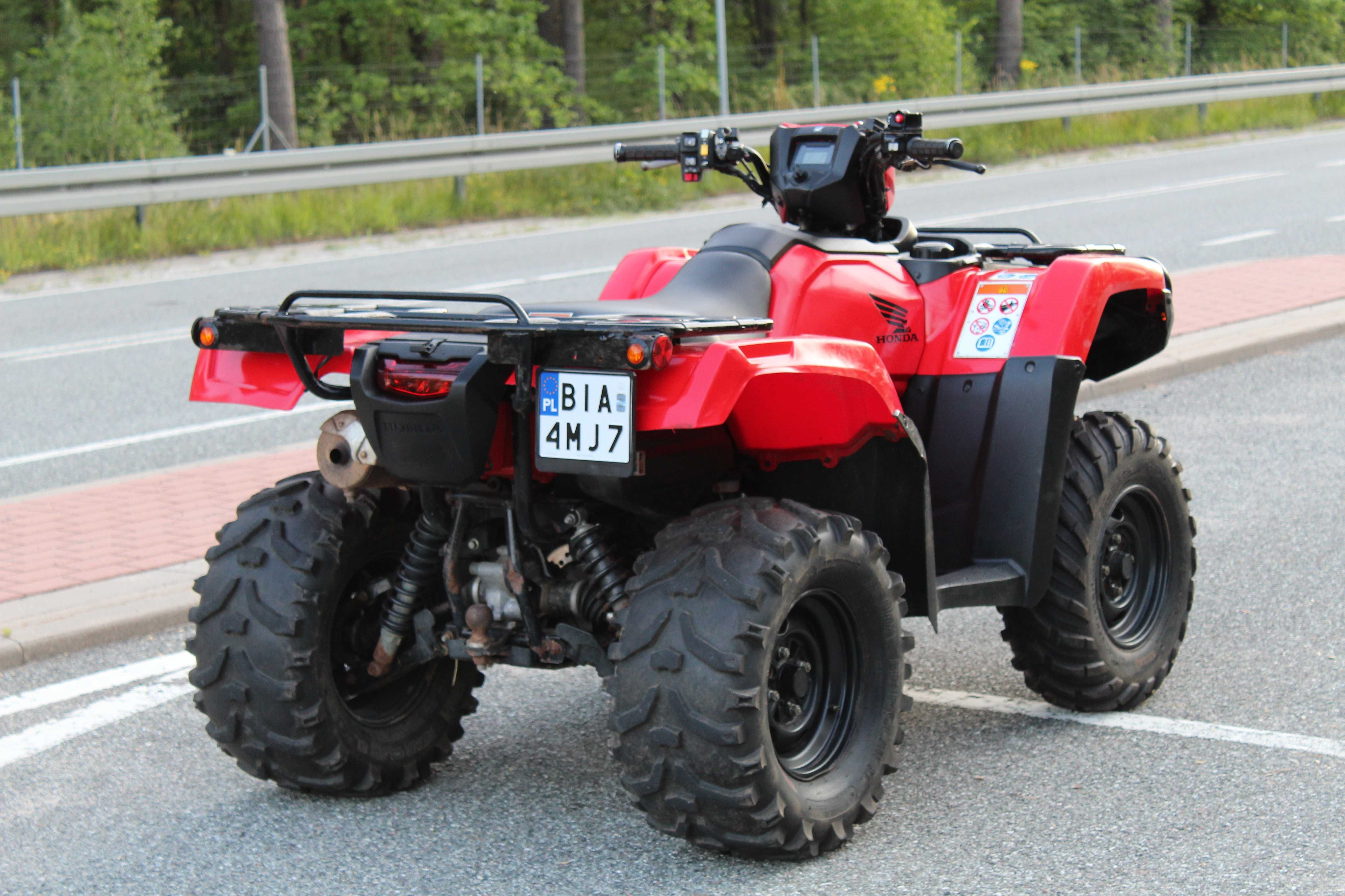 Quad Honda TRX 520 – 2020 rok – Zarejestrowana/automat/ bogata wersja!