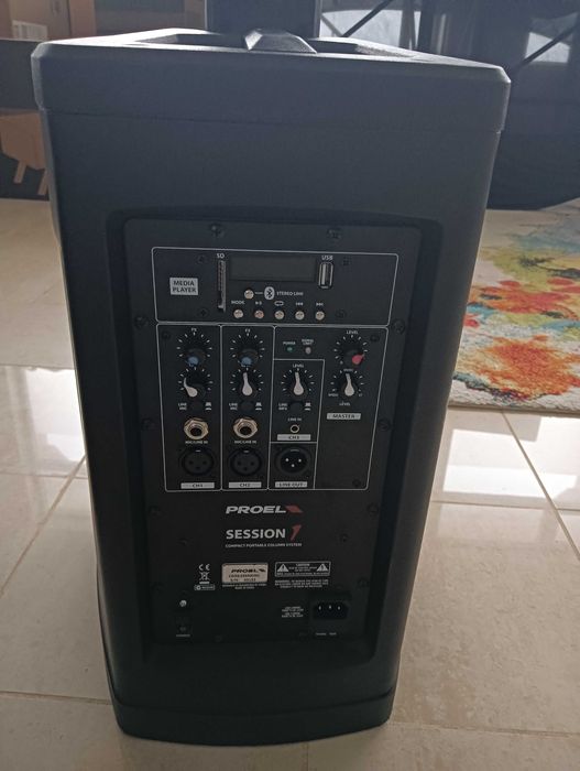 Sistema de Som em Torre PROEL Session 1  - usado