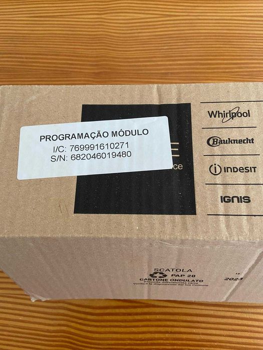 Módulo programação máquina roupa