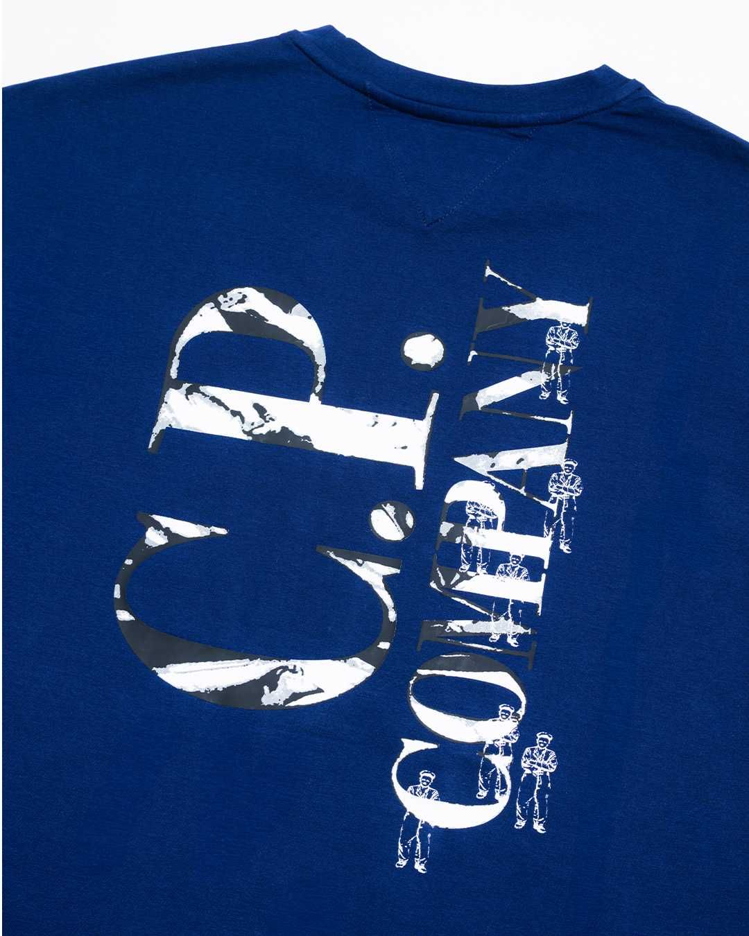 Футболка C.P. Company Graphic British Sailor T-Shirt Blue