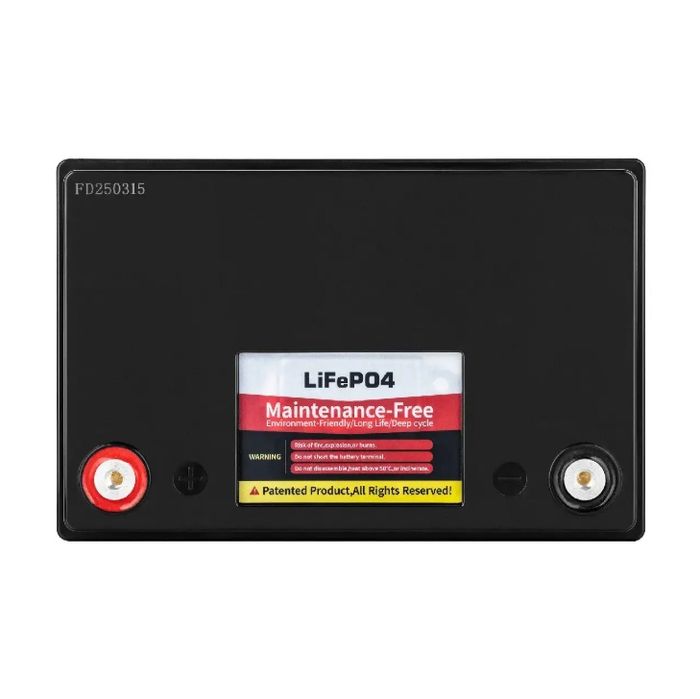 Акумулятор Vipow LiFePO4 12.8V 100Ah + Дбж Kemot 500Va