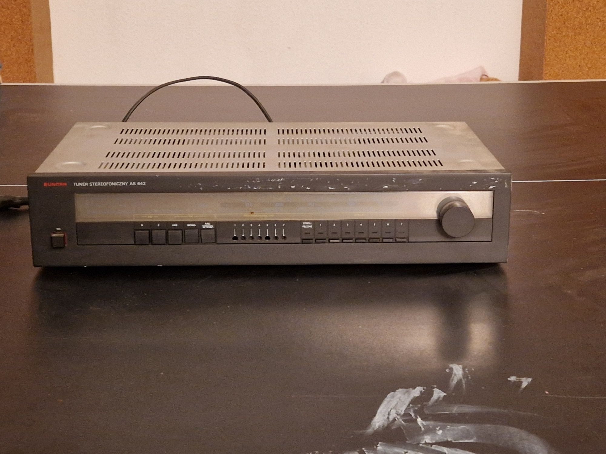 Unitra as 642 tuner stereofoniczny