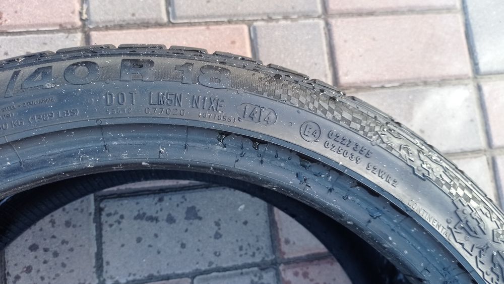 Автошини Continental 225/40/R18