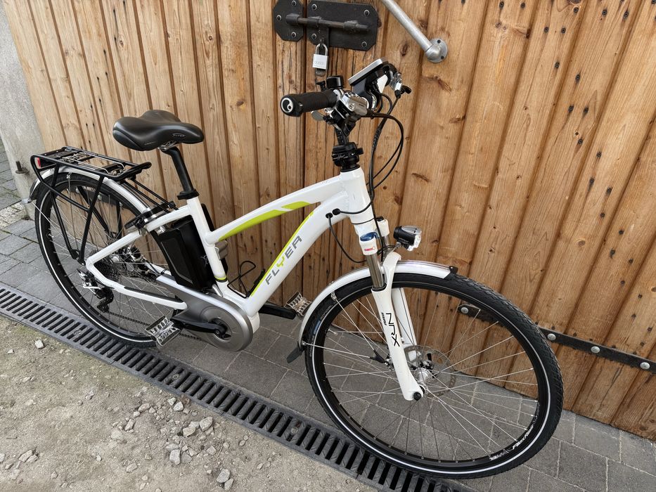 648Wh / 1500 przebieg Rower Elektryczny FLYER RS Gazelle Panasonic XT