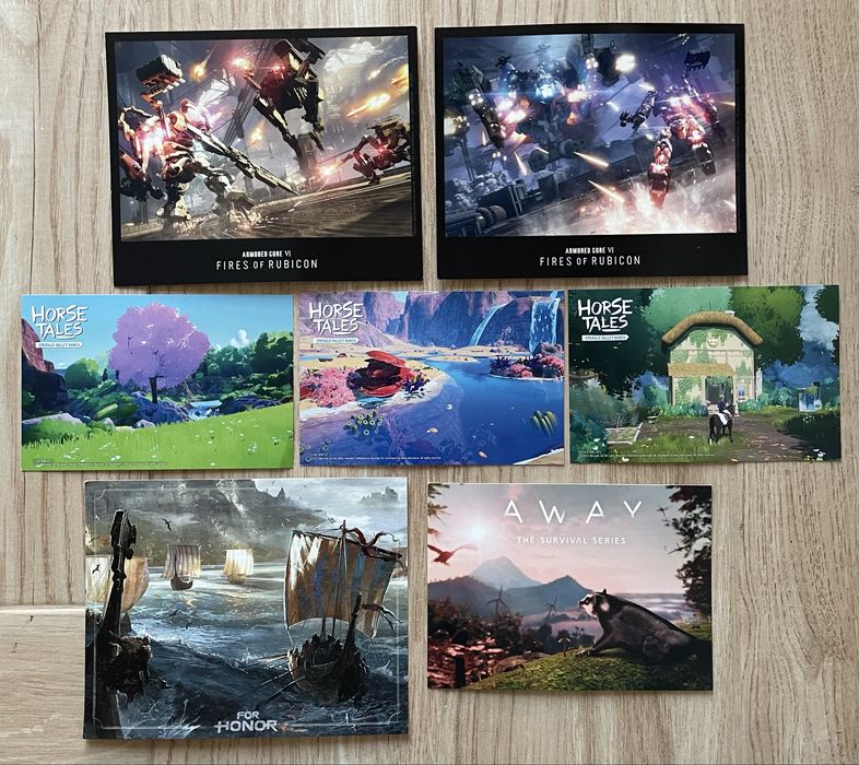 Gaming Extras Pack (Posters + Postais + Stickers + Puzzles)