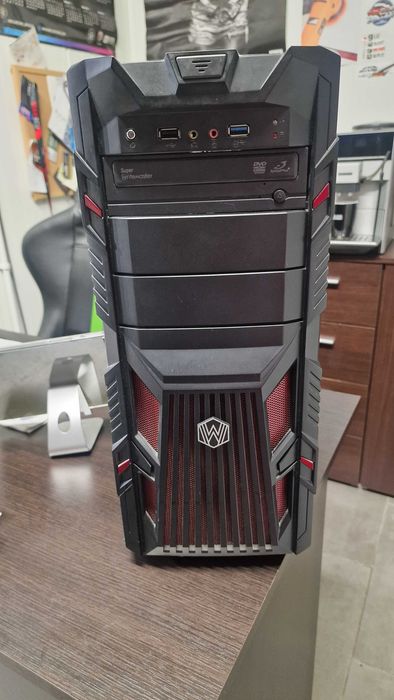 Komputer stacjonarny - gamingowy - PC + Monitor MSI