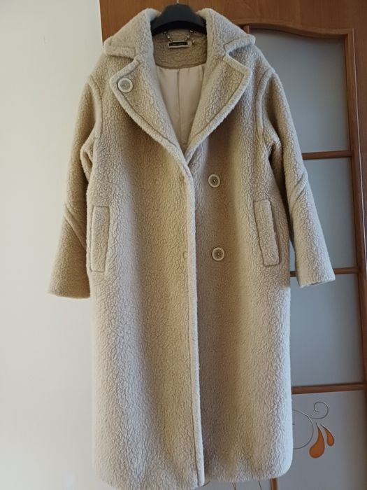 Пальто зимове альпака