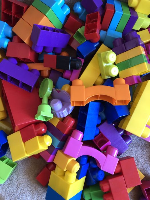 Klocki mega block 135 elementów
