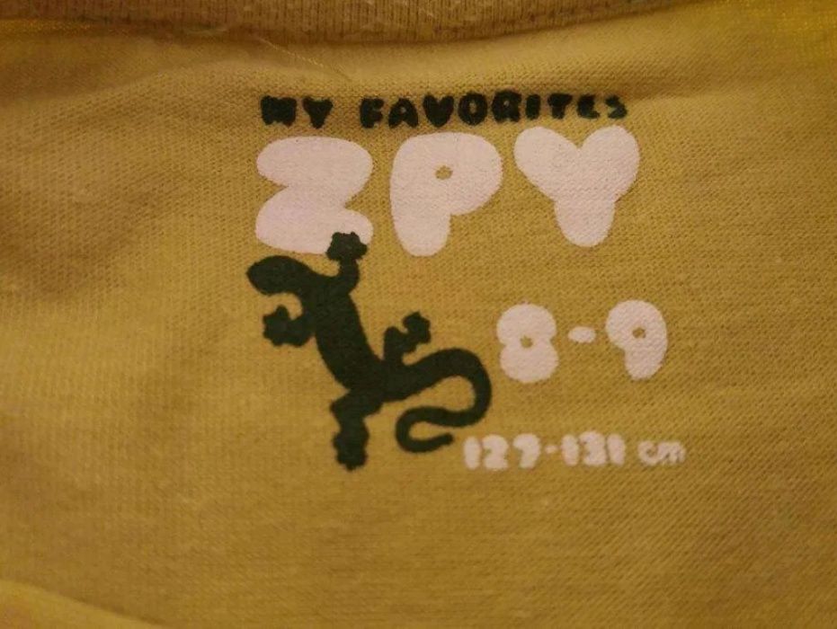 T-Shirt Algodão Verde Zippy (8 - 9 Anos)