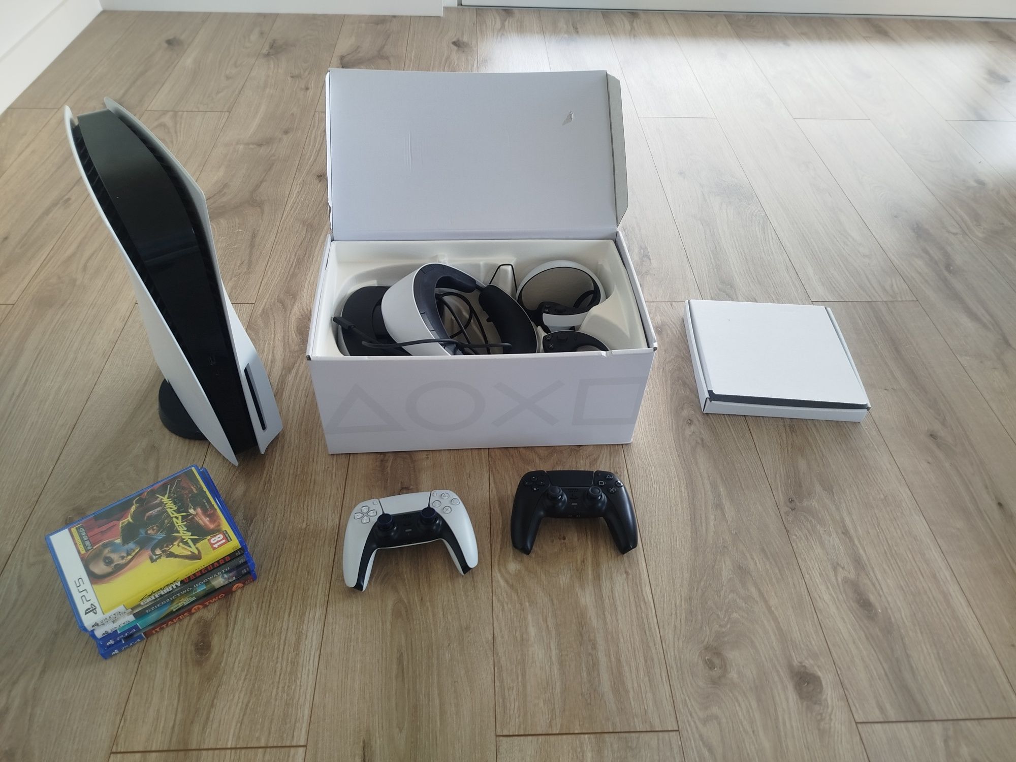 Ps5 + VR2 + Pady + Gry PlayStation 5