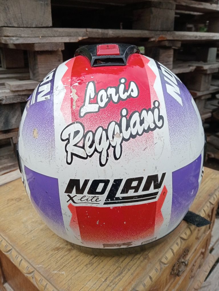 Capacete de coleção loris reggiani