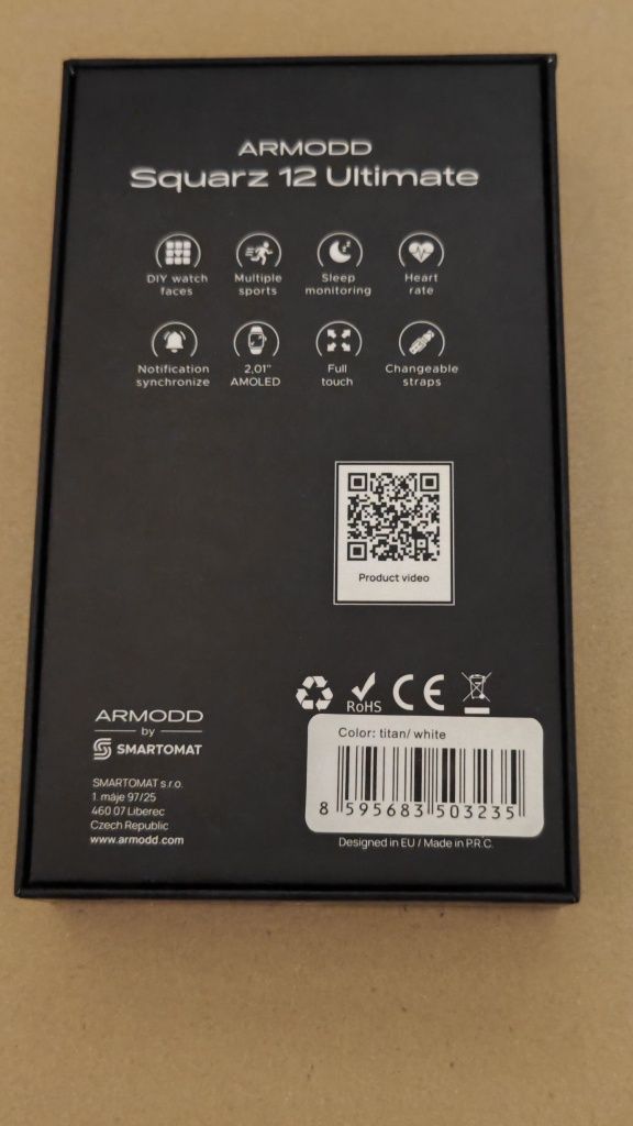 Smartwatch Armodd Squarz 12 Ultimate