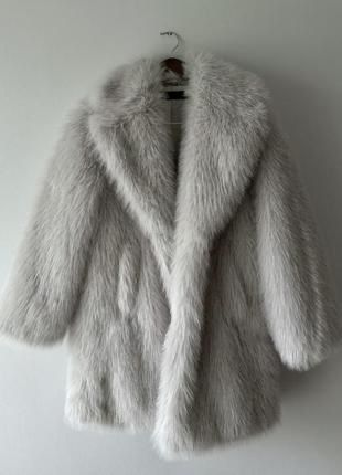 Шуба Zara еко шокарная шуба
