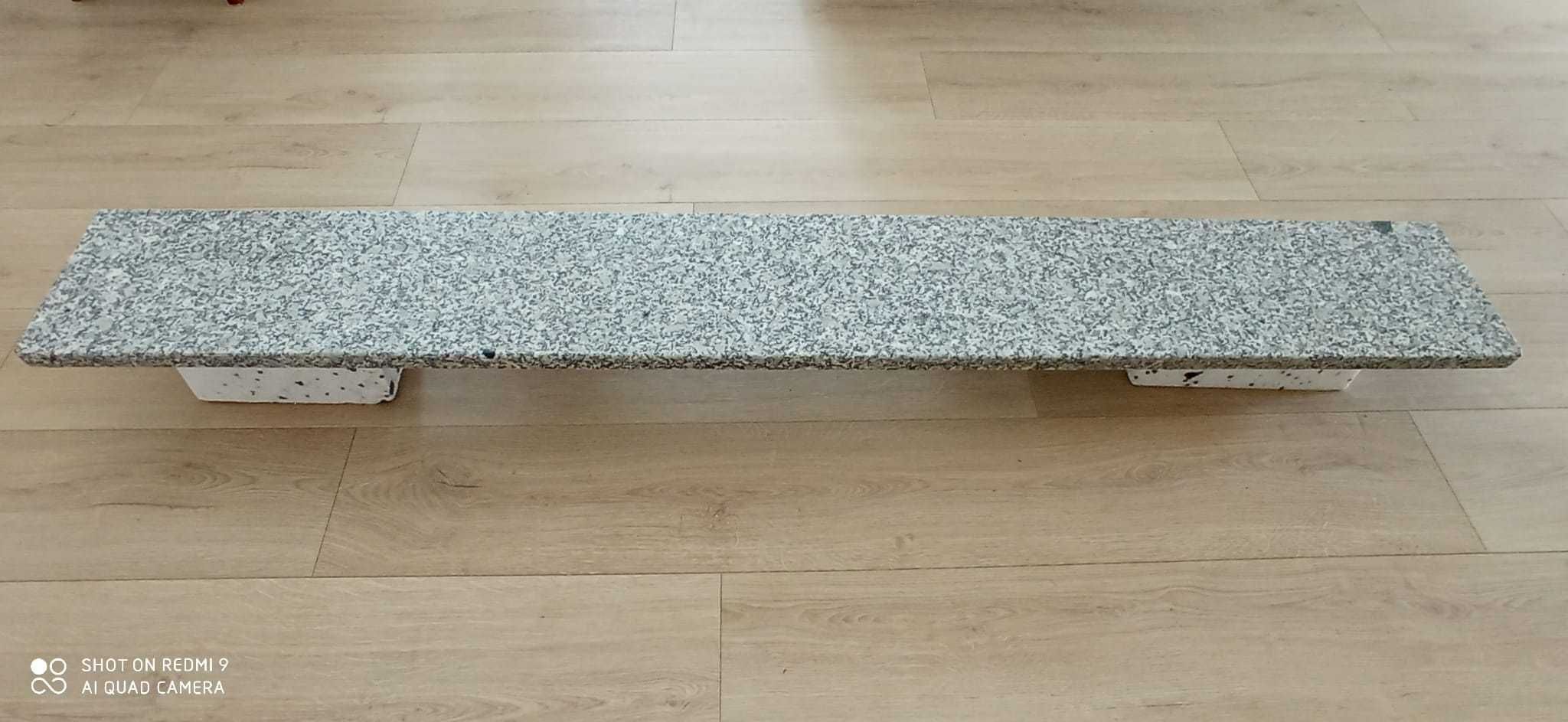Parapety granitowe dł.: 2m,  1,8m - NOWE !!!