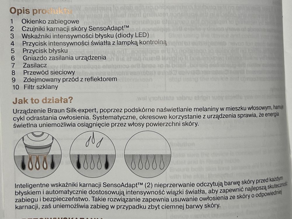 Depilato braun silk expert +szczoteczka do pilingu