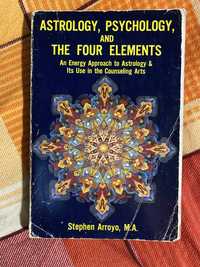 Książka astrology, psychology and four elements Stephen arroyo