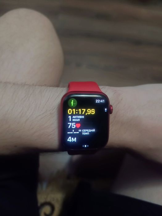 Apple Watch Series 7 45mm Product Red