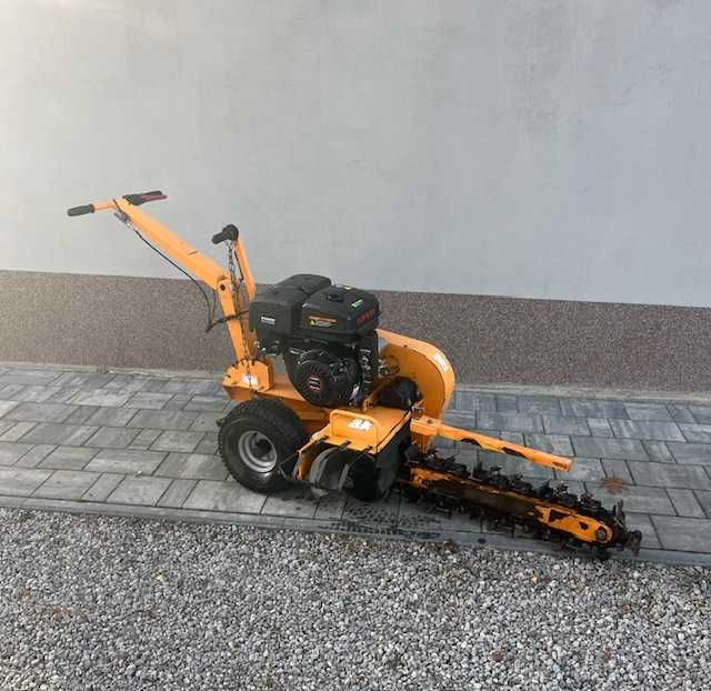 Koparka łańcuchowa – silnik Loncin 420 cm³ 15 KM – głębokość do 60 cm