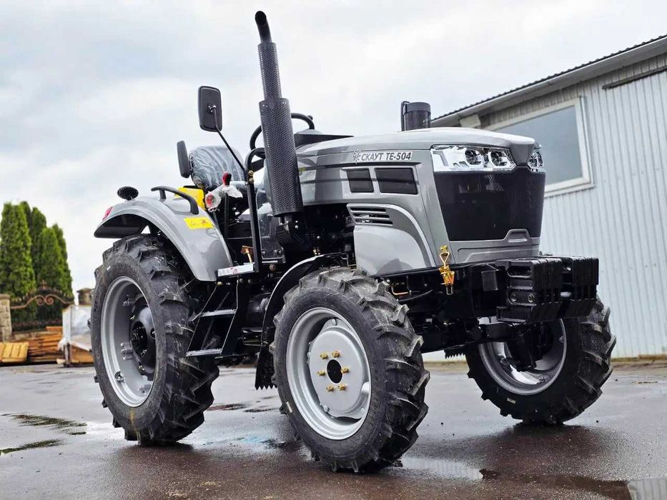 Мінітрактор Скаут ТЕ- 504: 50 к.с., Рівна Підлога + Шини Armour