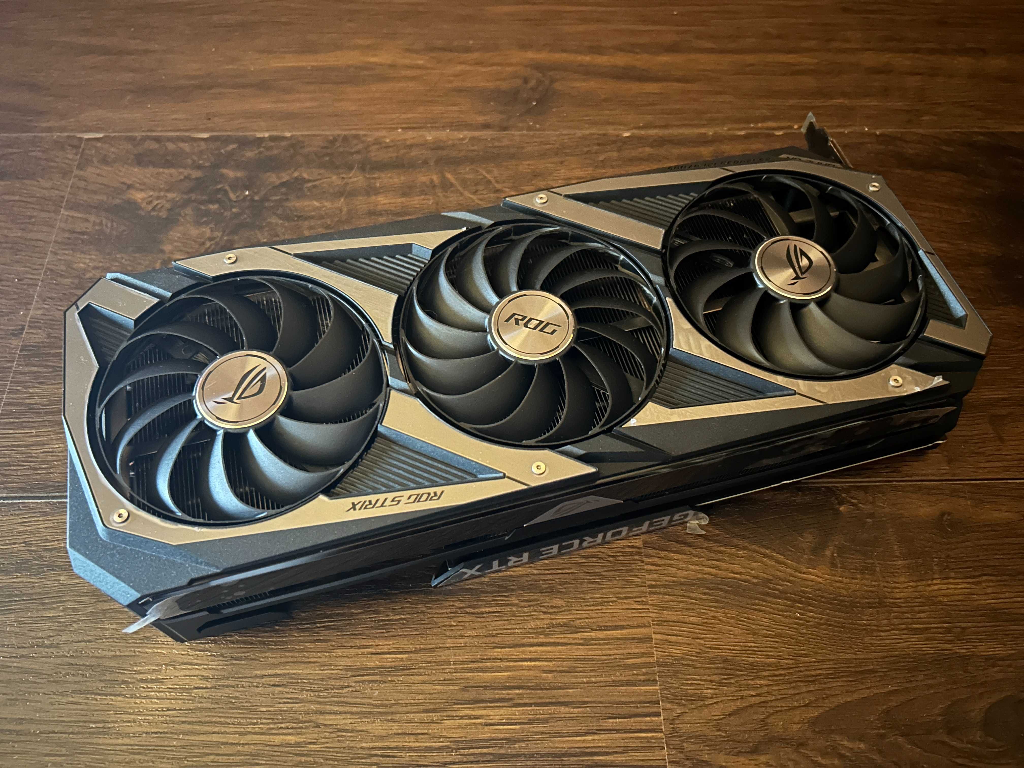 Як нова! Відеокарта NVIDIA GeForce RTX 3080 10GB GDDR6X ASUS STRIX