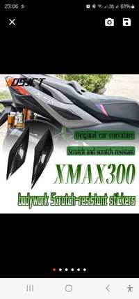 Yamaha Xmax125 nakładka na zarysowania obudowy tył rok 2019r