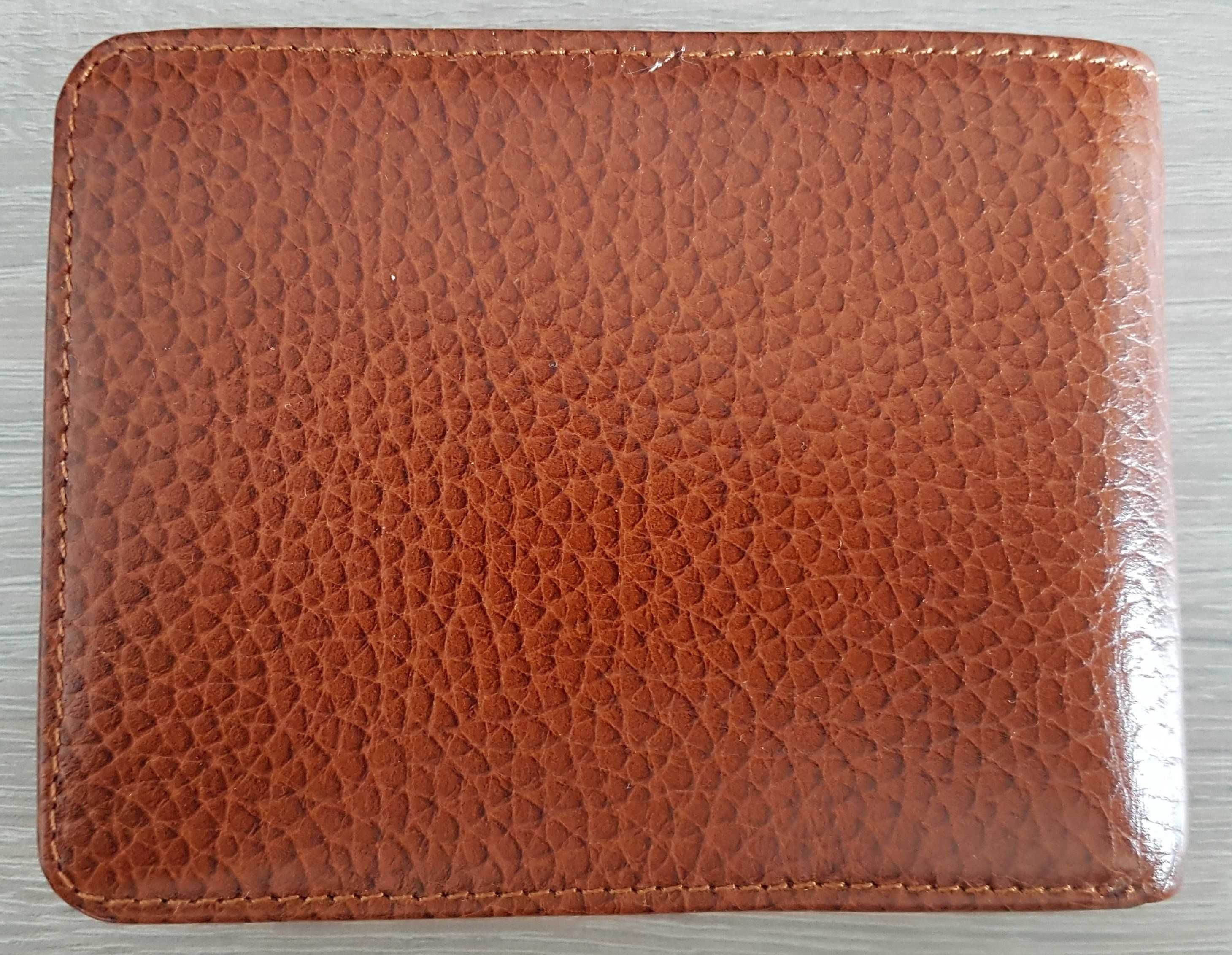 Nowy, skórzany, turecki portfel męski Desisan