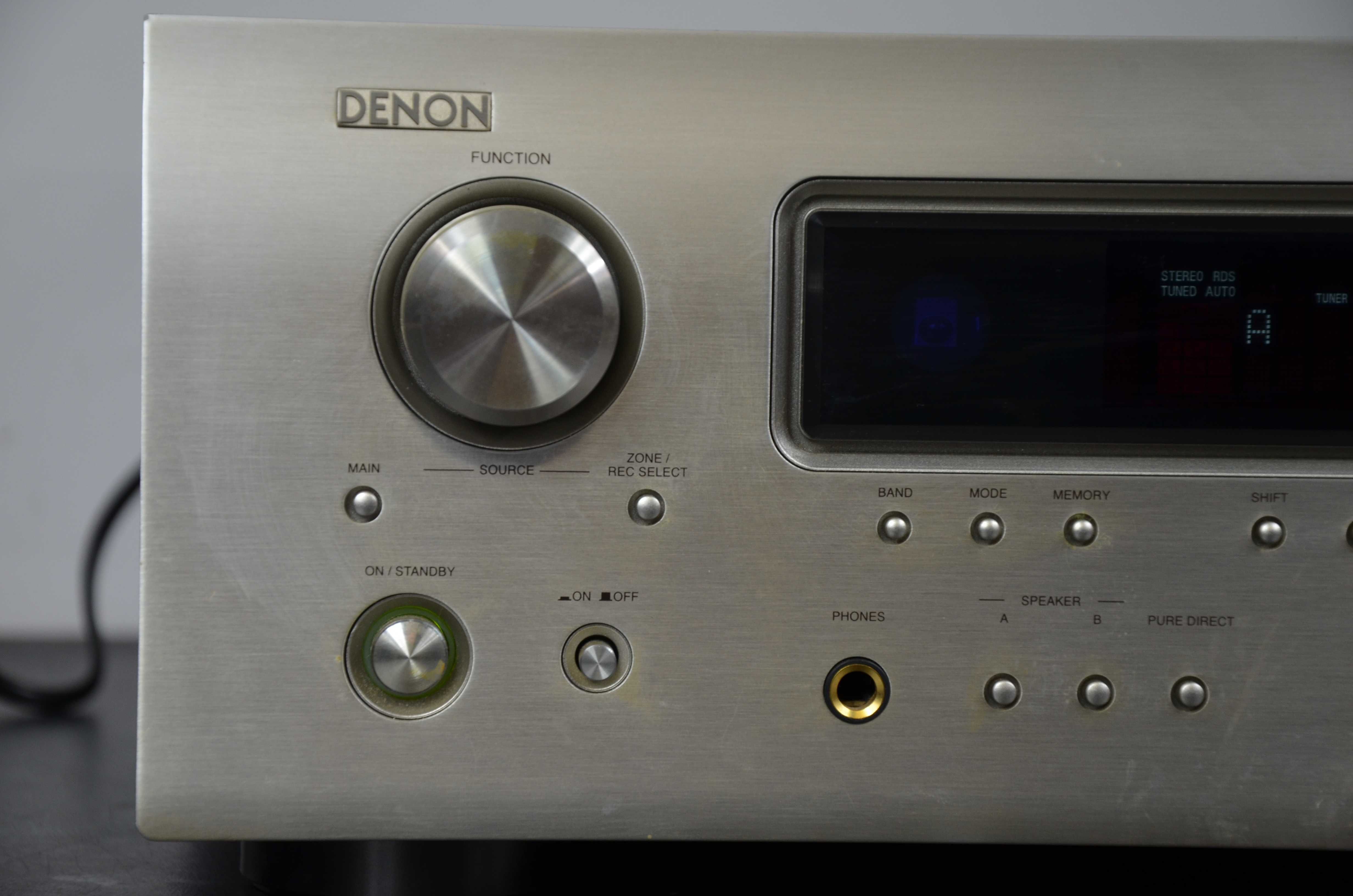 Amplituner Denon DRA-700AE 2.0 srebrny