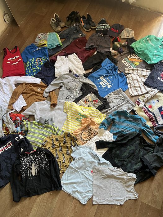 Вещи на мальчика 4-7 лет+обувь , речі для хлопчика