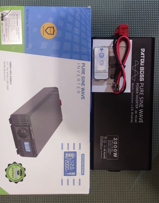 СІНУСНИЙ  ІНВЕРТОР 36/ 42 в.* 220 в. «DATOUBOSS DN-03»