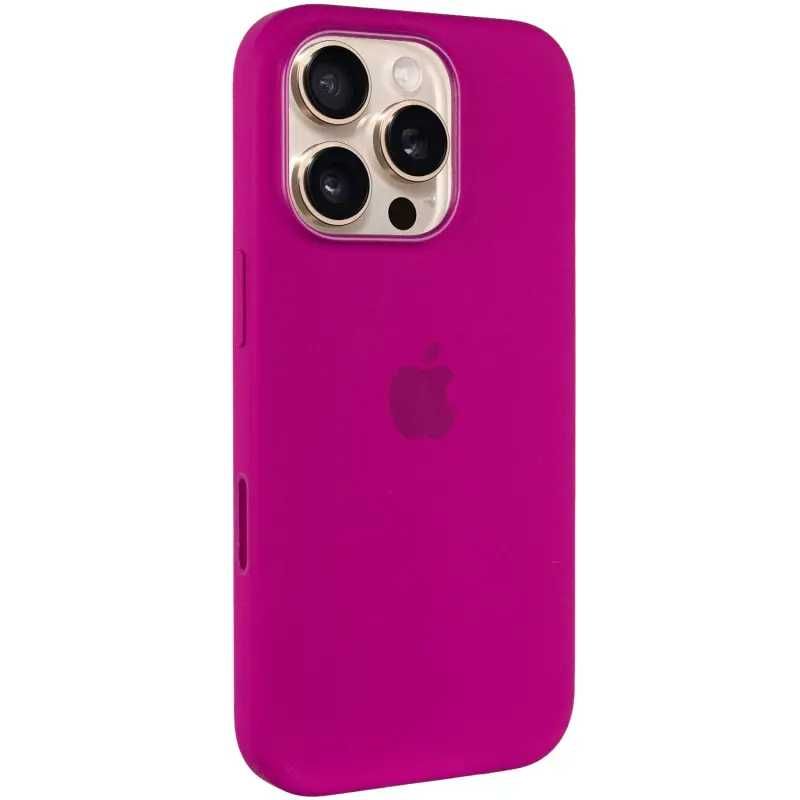 Чохол Silicone case (AAA) with Magsafe and Animation для Apple