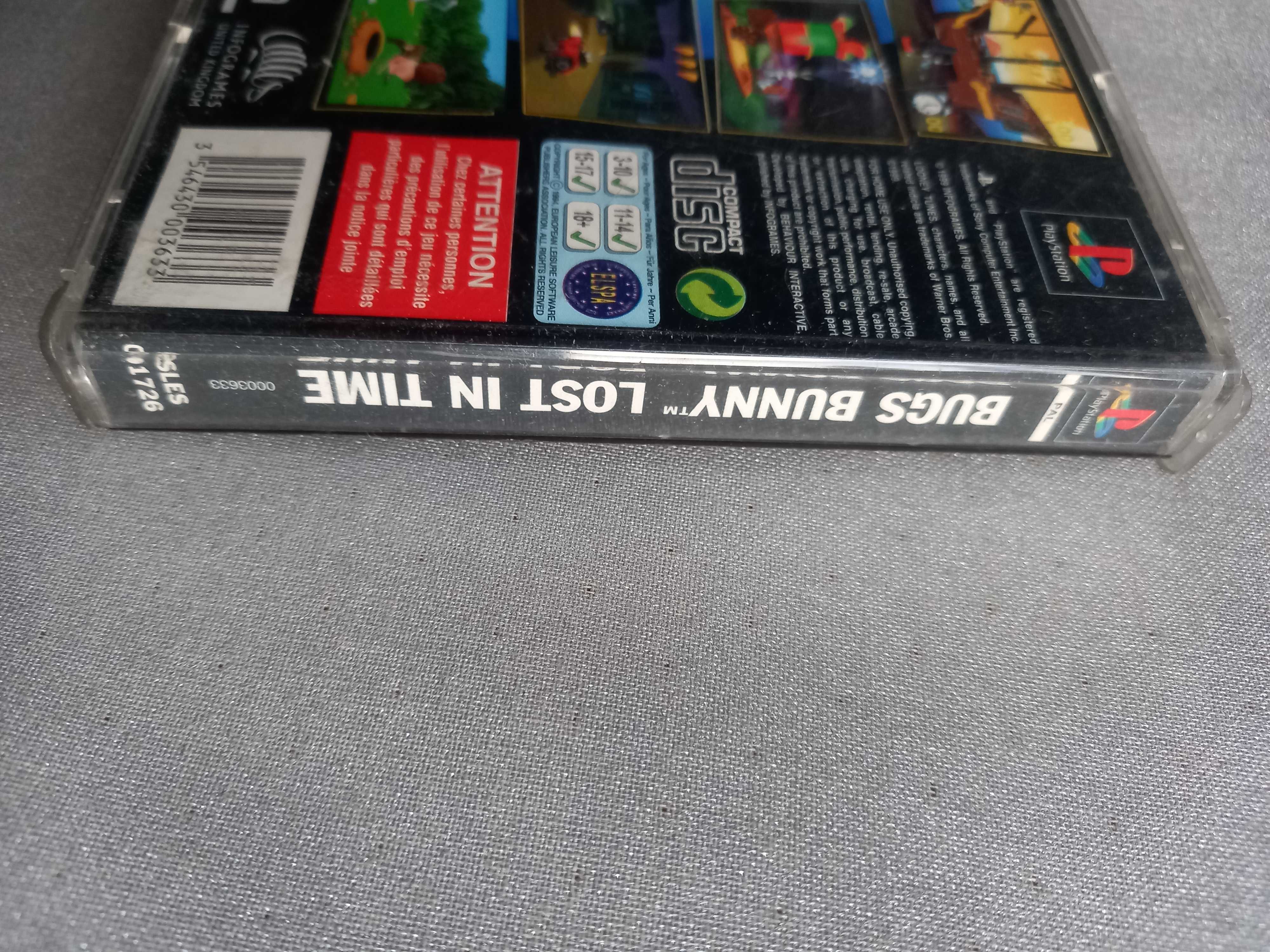 gra   PlayStation - Gra Bugs Bunny: Lost in Time