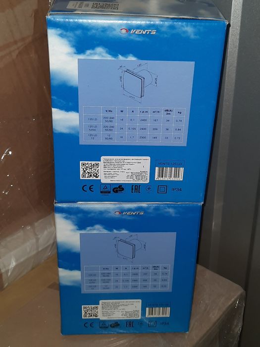 Вентилятори на витяжку