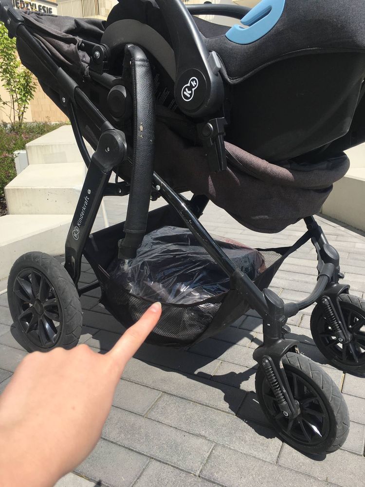 Wózek Kinderkraft MOOV CT wózek 3w1 z fotelikiem