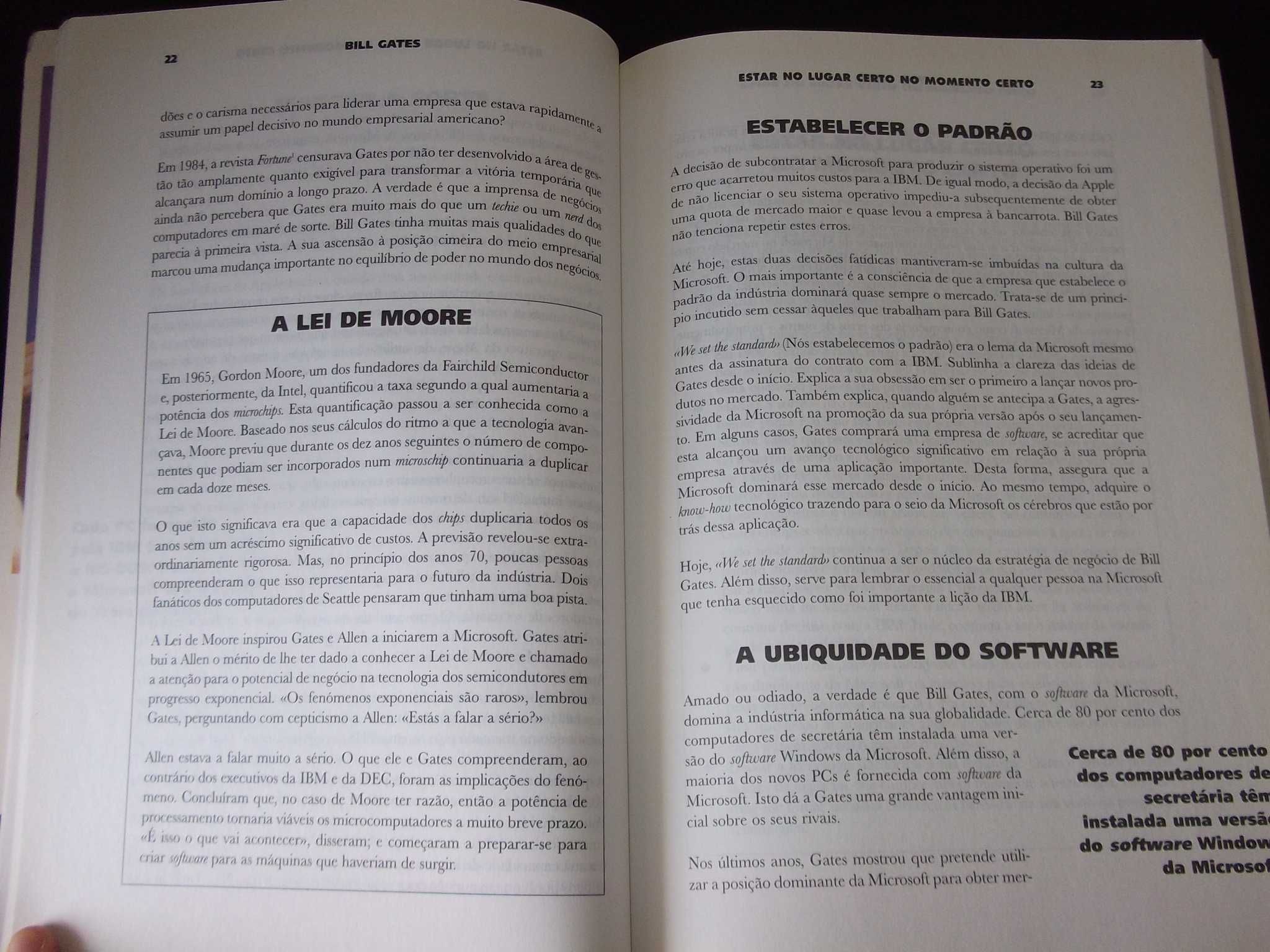 Livro Bill Gates 10 segredos do Líder de negócios mais rico do mundo