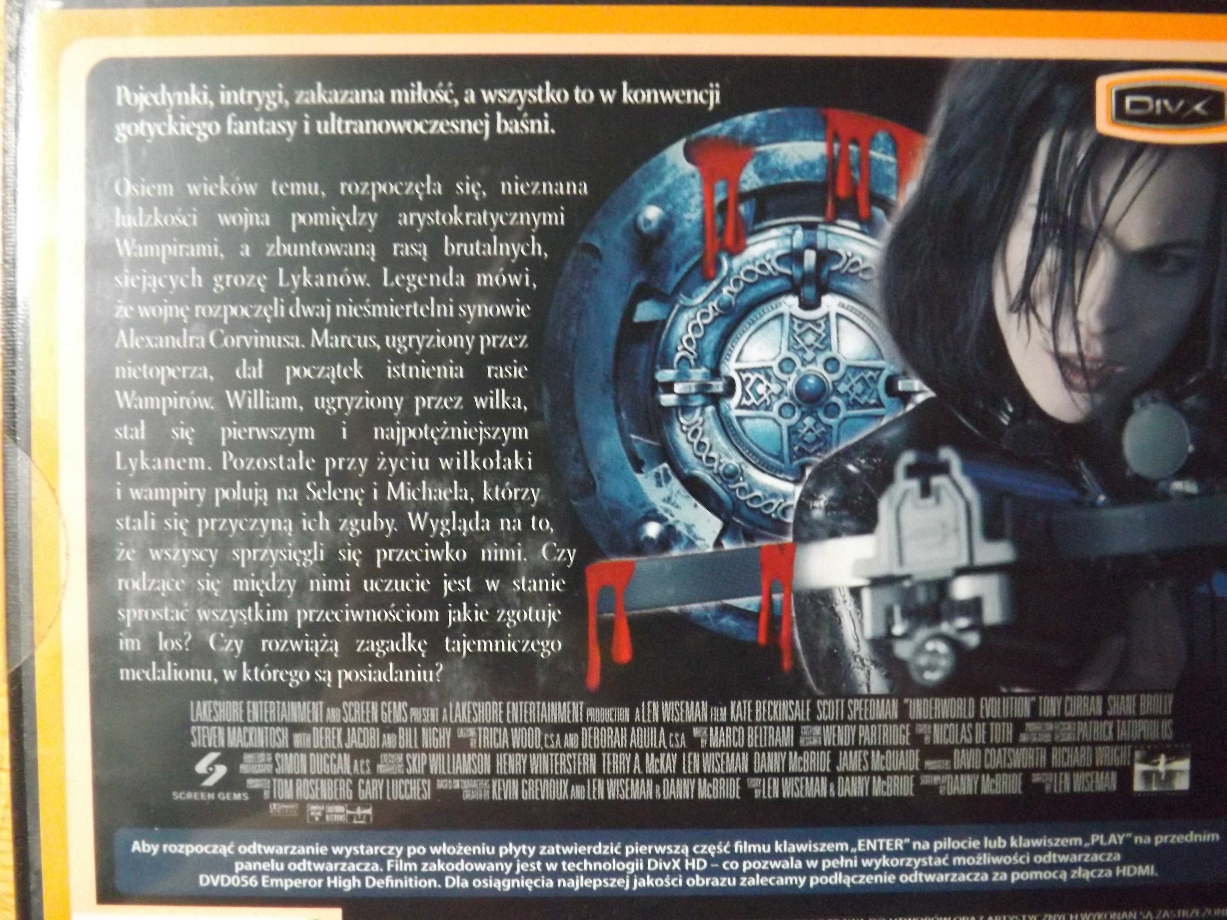 Underworld evolution  film HD nowa UNIKAT