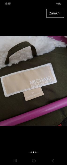 Michael Kors parka zimowa L