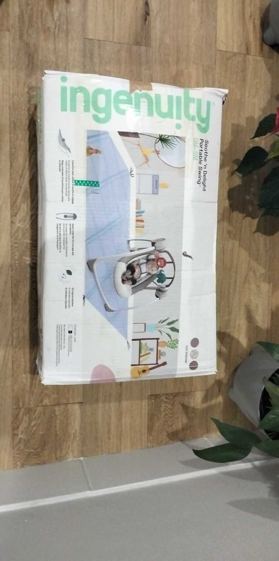 Ingenuity Soothe`n Delight Swing Portable bujaczek