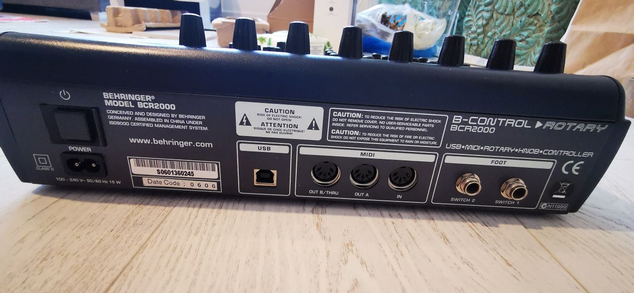 Kontroler ableton BCR2000 total recall USB/midi
