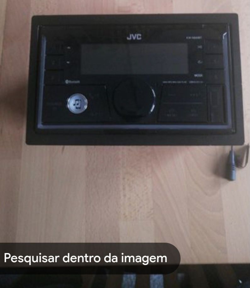 Auto radio jvc  em.bom estado