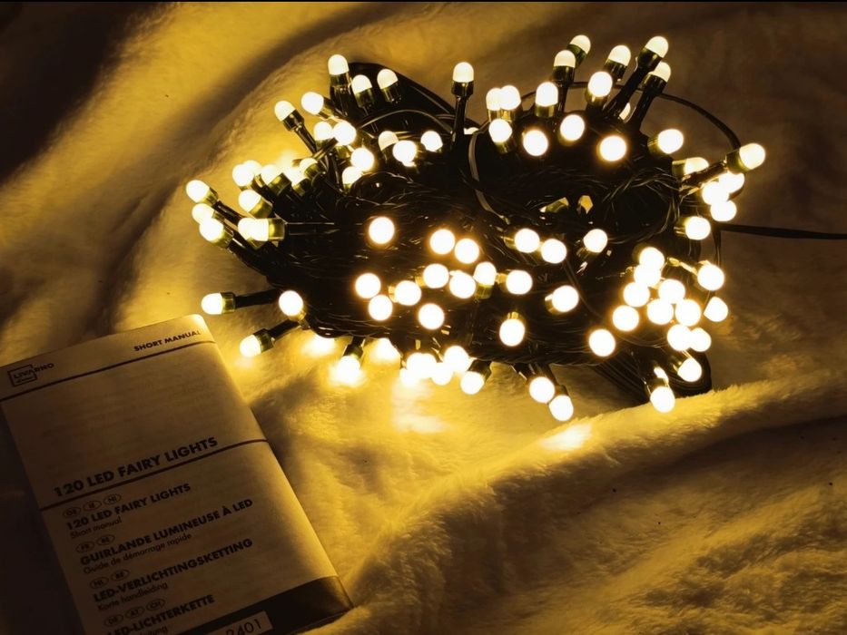 Livarno home – 120 LED Fairy Lights (ciepła biel) z timerem 6h, IP44