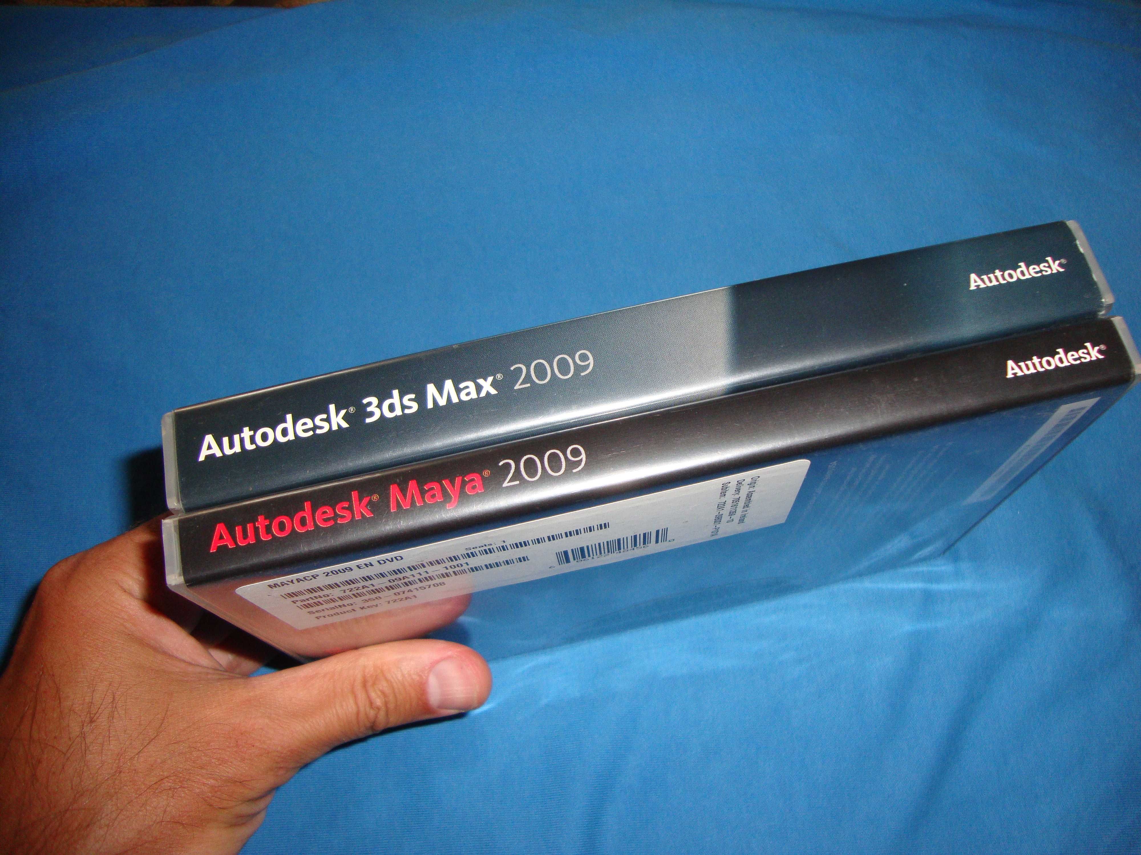 Autodesk 3ds Max 2009 + Maya 10th Anniversary Edition 2009 лицензия !