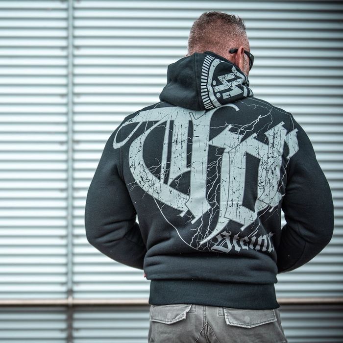 Толстовка на кожухе теплая худі утеплене Thor Steinar LYNN, знижка!