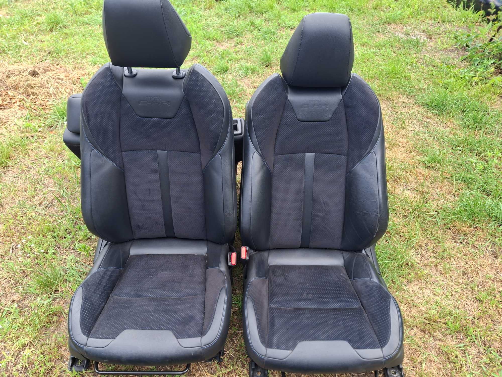 Toyota C-hr 1 16-20 fotele skorzane alcantara kanapy siedziska boczki