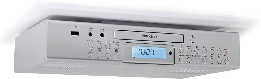 Кухонне радіо під стільницею Karcher RA 2050 з CD/MP3  FM-радіо USB