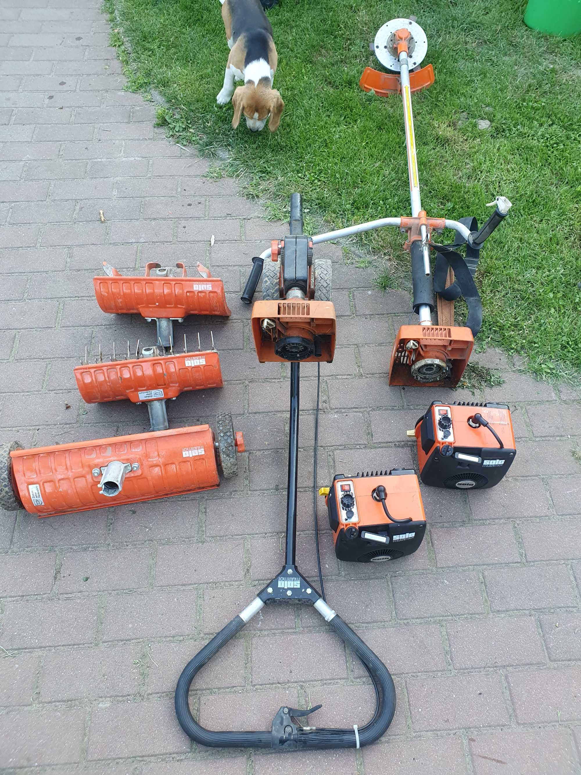 SOLO MULTIMOT Glebogryzarka, kosa, areator , wertykulator