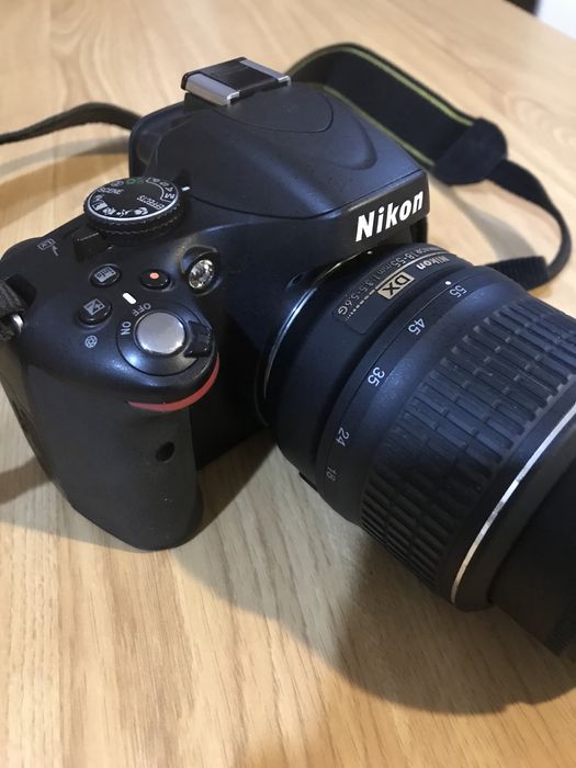 Camara Nikon D5100 com saco e tripé