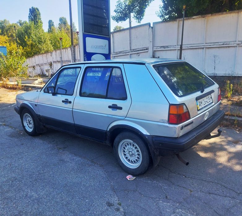 volkswagen golf 2 газ бензин  Фольксваген гольф 2 на полном ходу