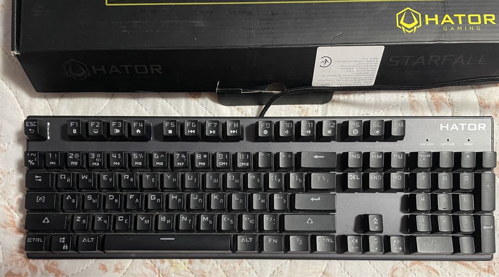 Клавиатура механическая HATOR Starfall (HTK-609)