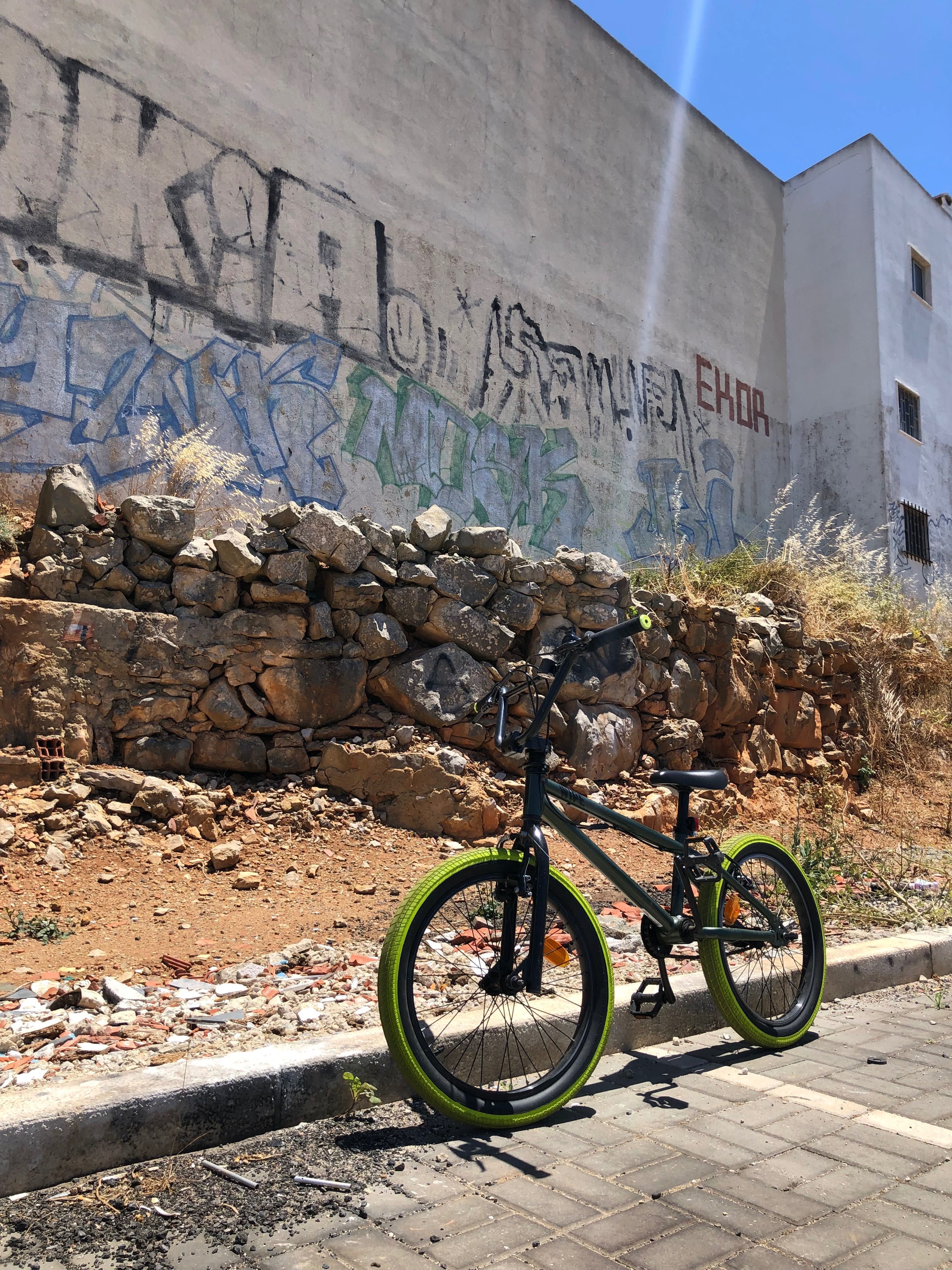 bicicleta bmx sem travoes!!