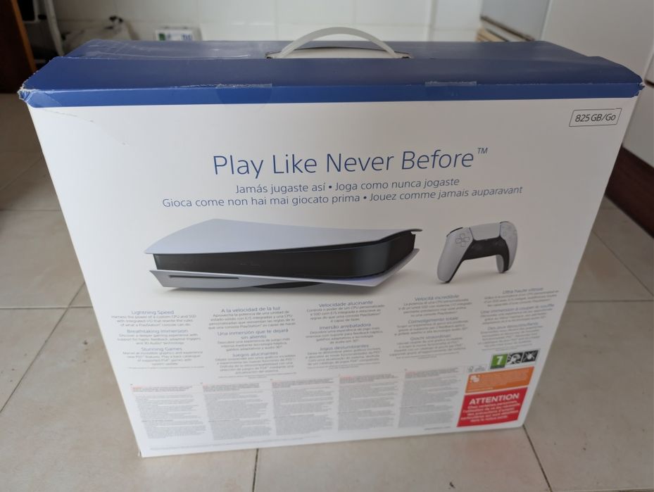 Caixa de Playstation 5 (PS5)